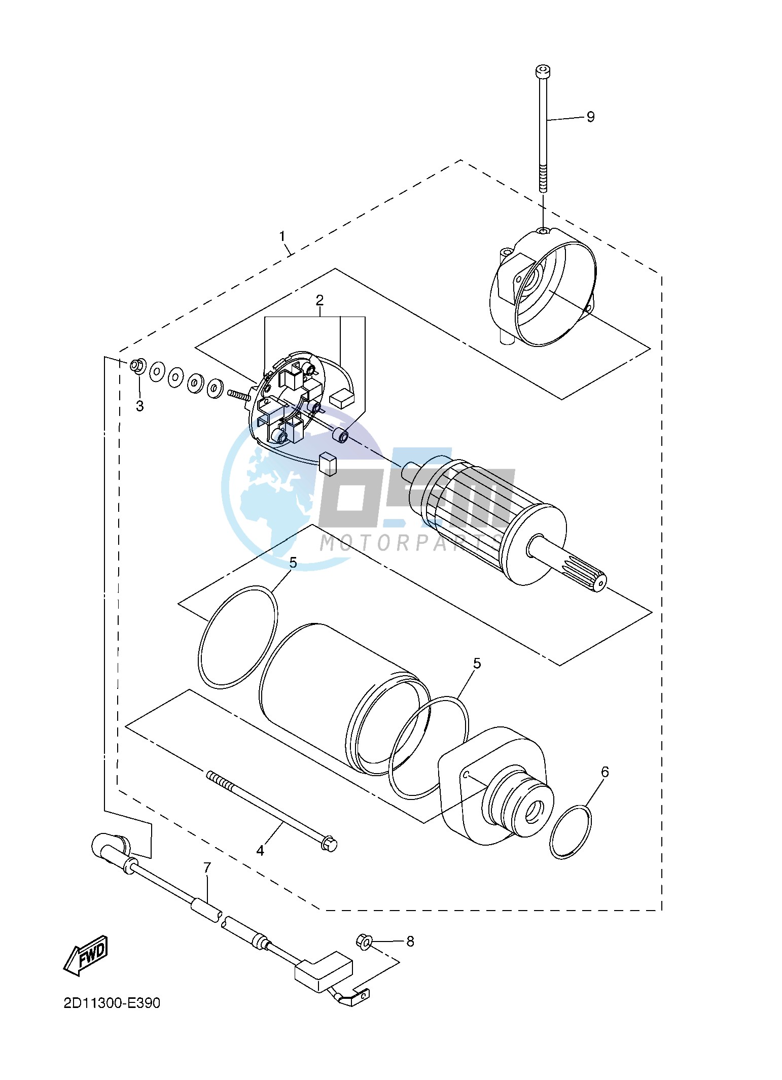 STARTING MOTOR