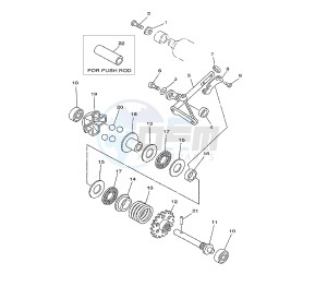 YZ LC 125 drawing GOVERNOR