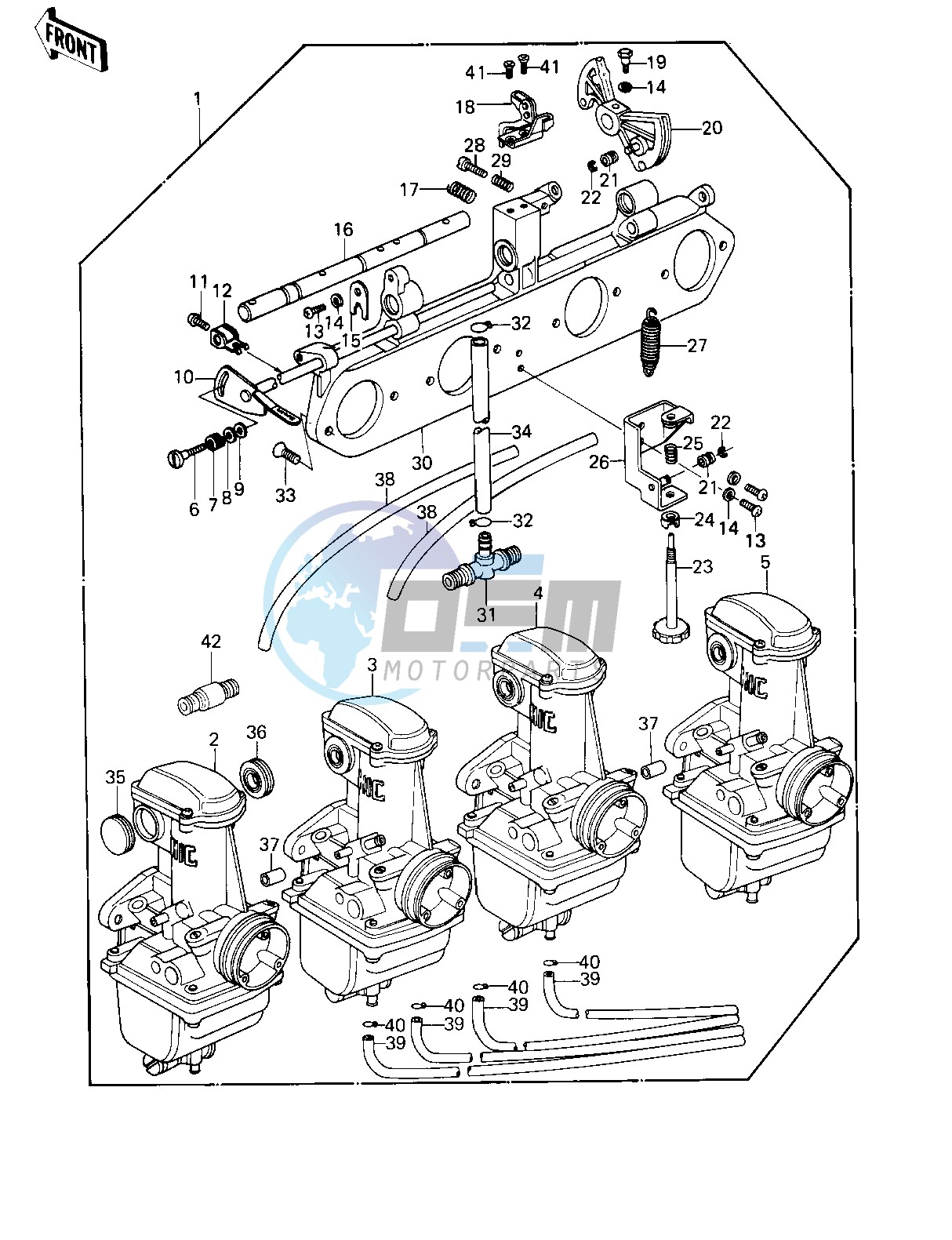 CARBURETOR ASSY -- 78 D1- -