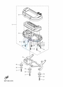 MT-25 MTN250-A (B4W1) drawing METER