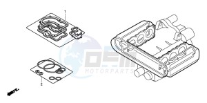 GL1800 drawing GASKET KIT A