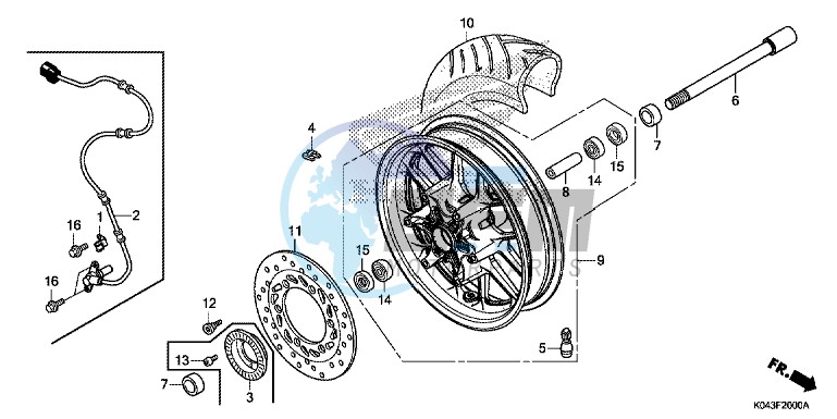 FRONT WHEEL