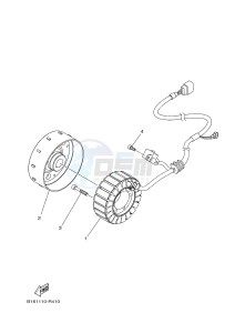 YFM700FWBD YFM70KPSG KODIAK 700 EPS SPECIAL EDITION (B323) drawing GENERATOR