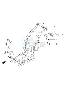 SR 150 4T-3V (EMEA-LATAM) drawing Chassis