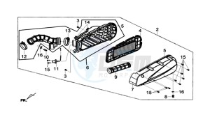 HD 300I ABS (L9) EU drawing AIR FILTER