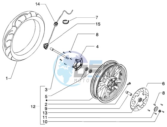 Front wheel