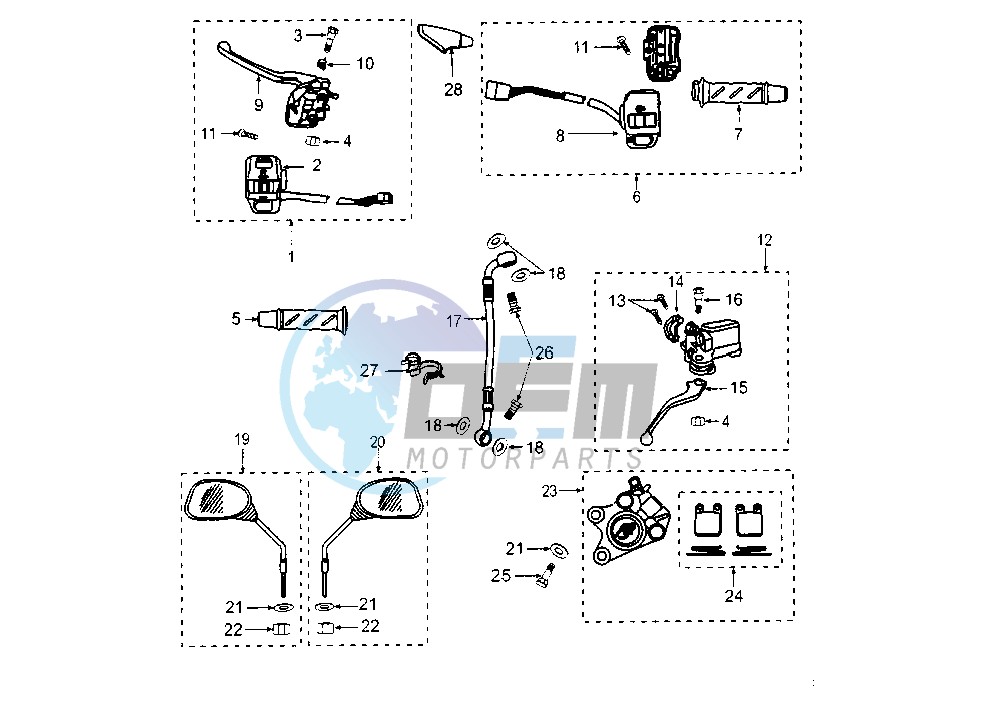 FRONT BRAKE SYSTEM X-RACE