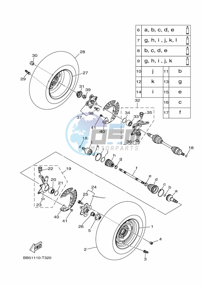 FRONT WHEEL