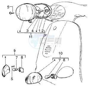 ET4 50 drawing Head light