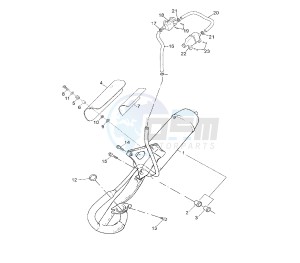 CS JOG R 50 drawing EXHAUST