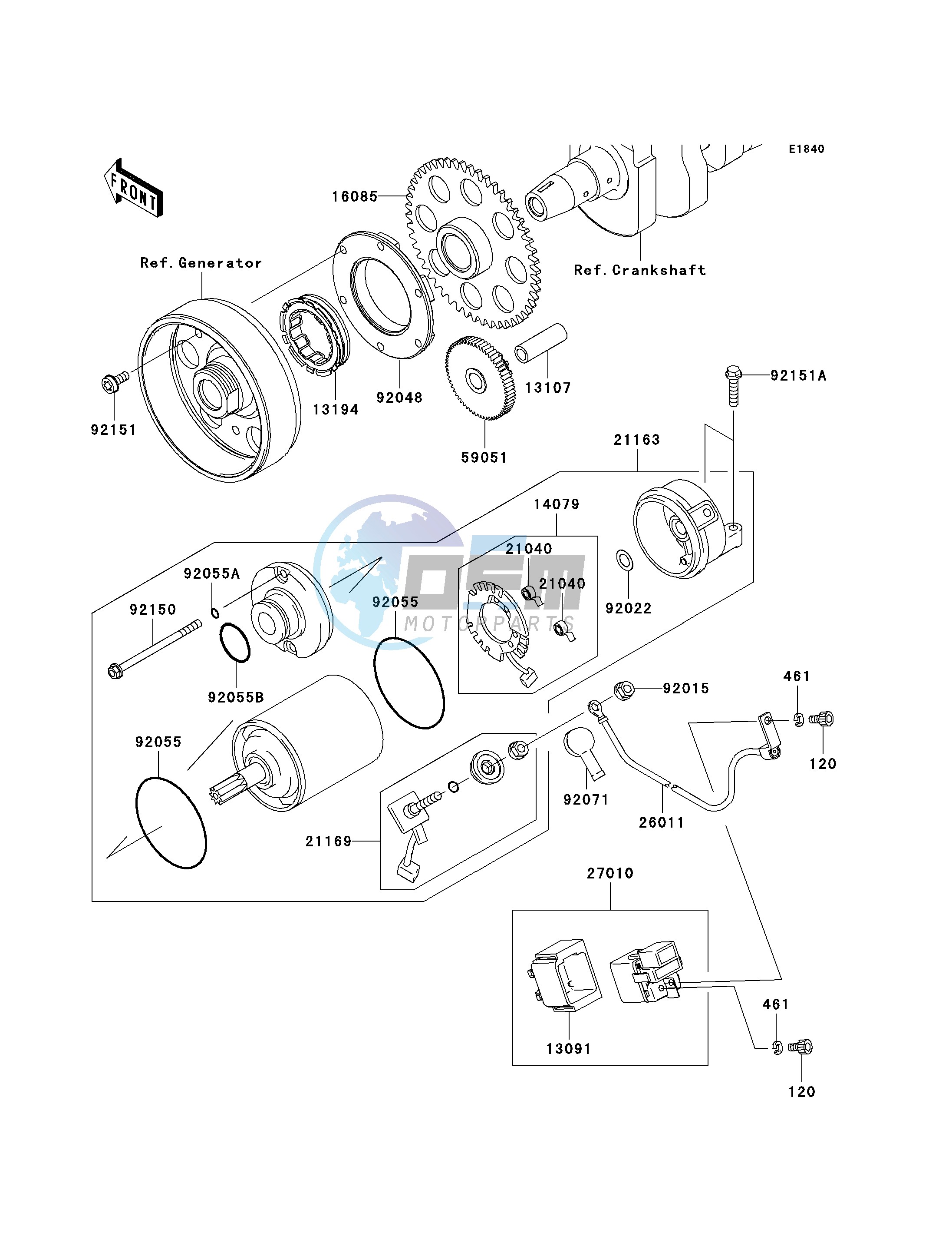 STARTER MOTOR