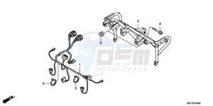 NSA700A9 Europe Direct - (ED / MME) drawing COWL STAY