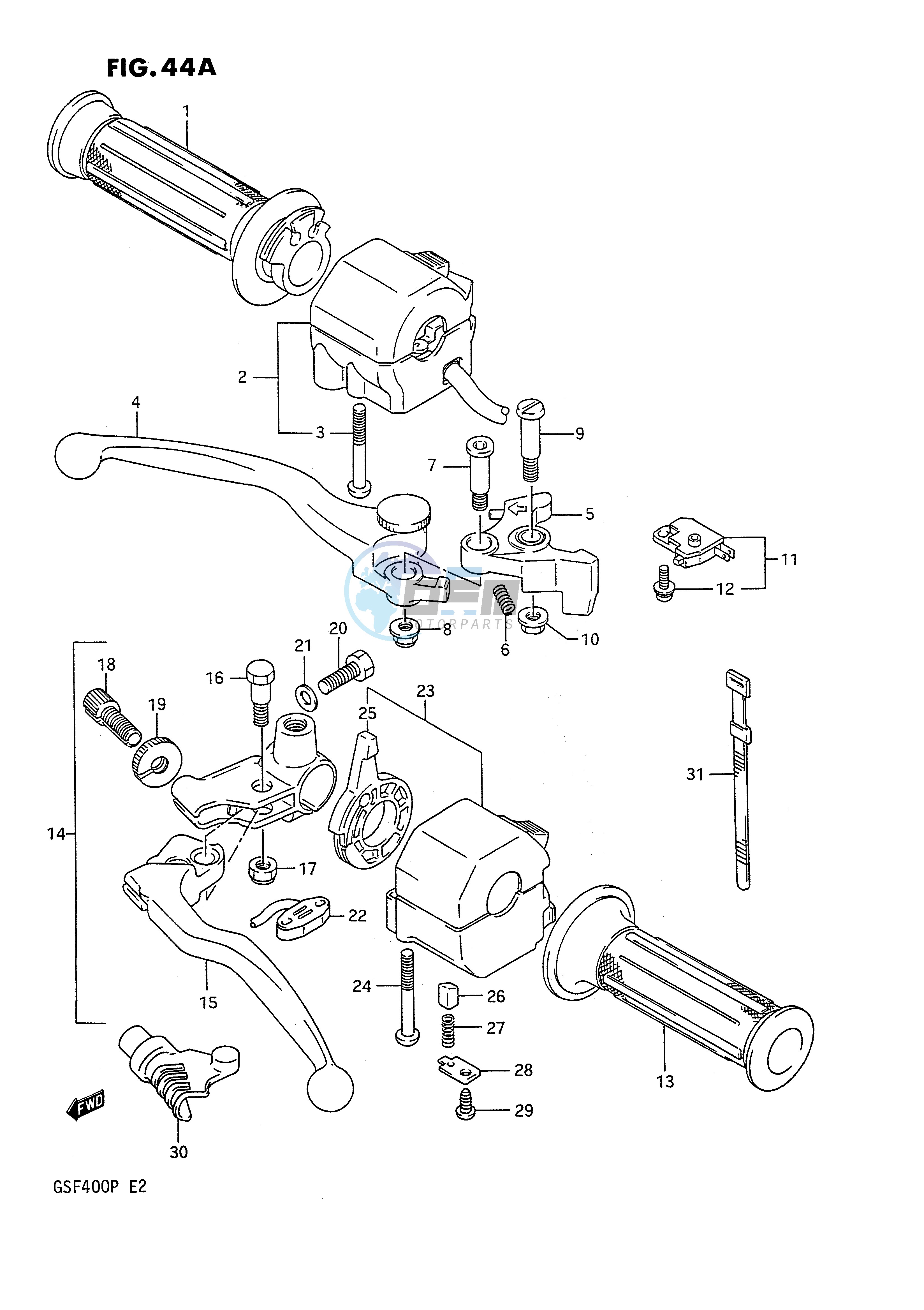 HANDLE SWITCH (E30)