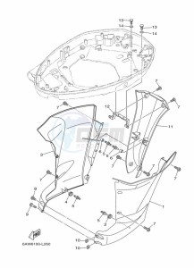 FL350AET2U drawing BOTTOM-COVER-3