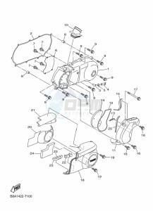 MWS150-A TRICITY 155 (BB8N) drawing FRAME