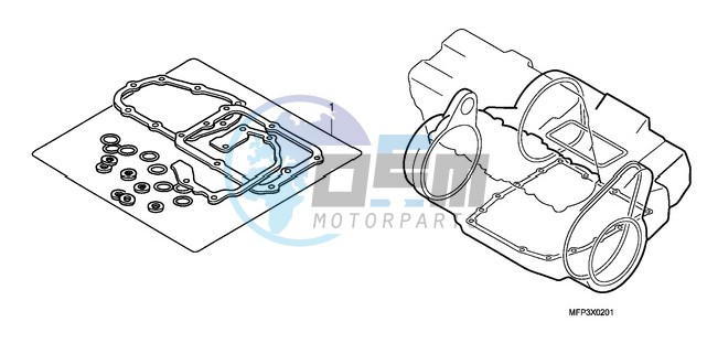 GASKET KIT B (CB13009/S9/A9/SA9)