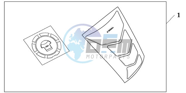 TANKPAD / FUEL LID COVER