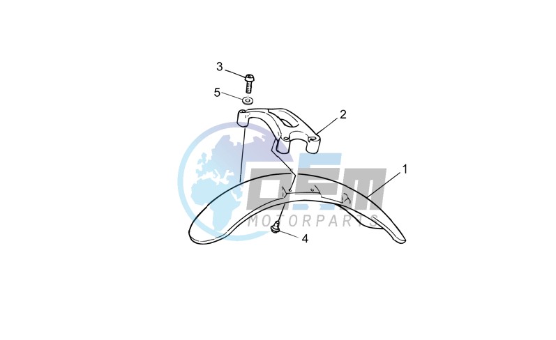 Front body - Front mudguard