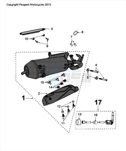 FIGHT 4 50 2T DARKSIDE drawing EXHAUST