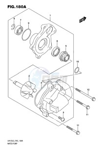 UH125 BURGMAN EU drawing WATER PUMP