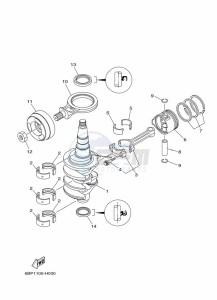 F25DEL drawing CRANKSHAFT--PISTON