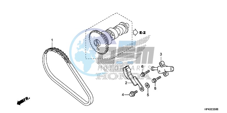 CAM CHAIN/TENSIONER