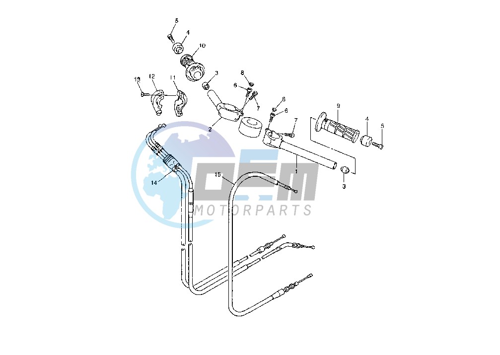 STEERING HANDLE -CABLE