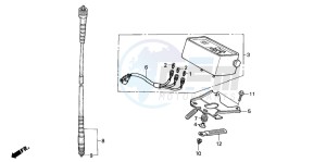 XR650R drawing METER (DK/ED/U)