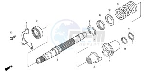 ST1100 drawing PRIMARY SHAFT