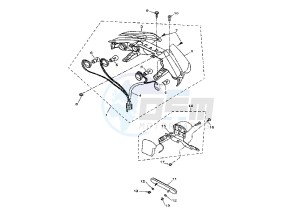 XC VERSITY 300 drawing TAILLIGHT