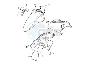 LOOXOR TSDI - 50 cc drawing FENDER