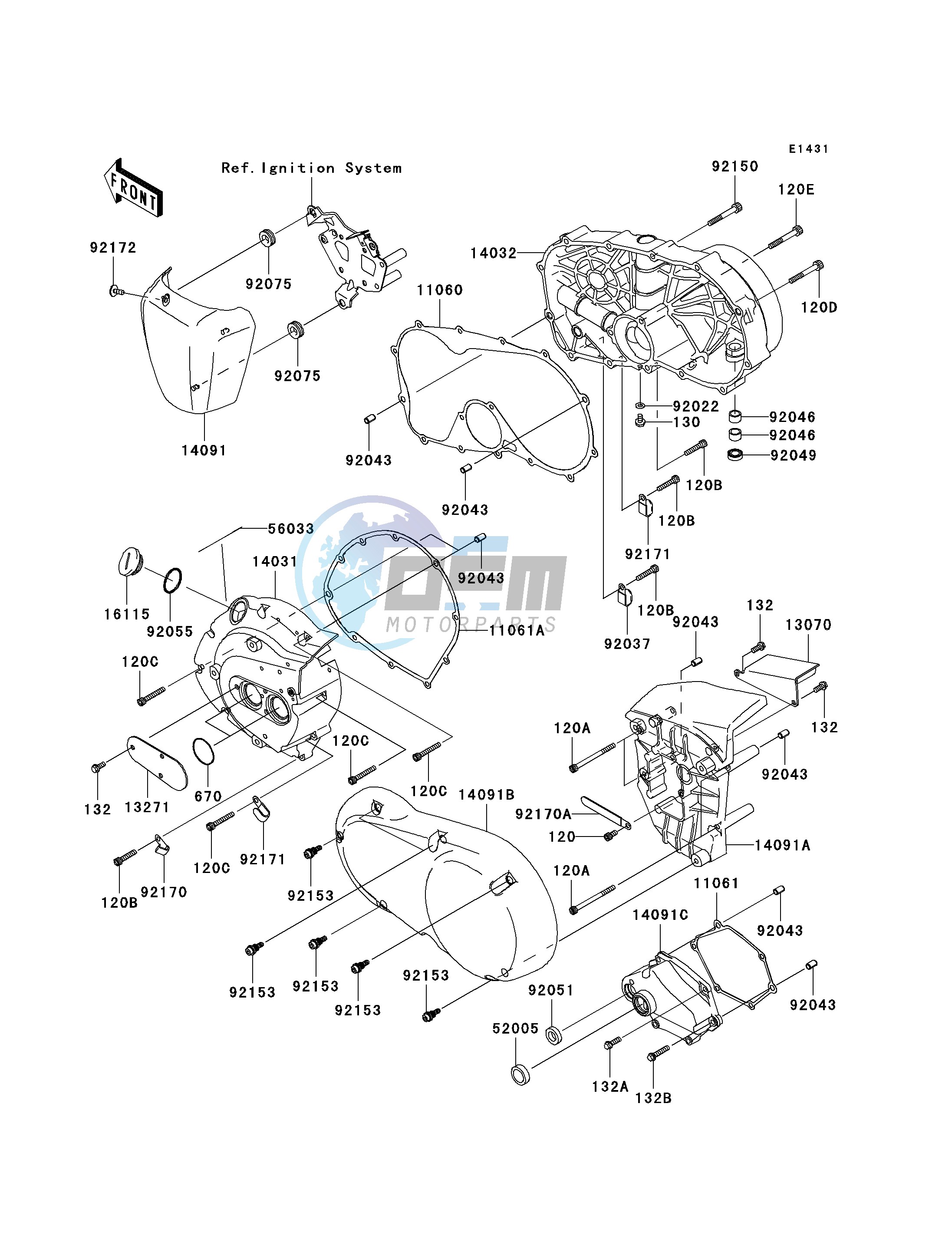 ENGINE COVER-- S- -