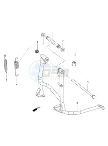 SR 150 4T-3V (EMEA-LATAM) drawing Stand