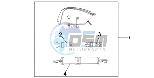 REAR SEAT BAG