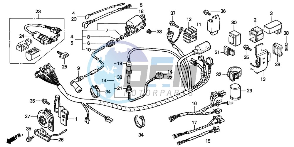 WIRE HARNESS/ IGNITION COIL