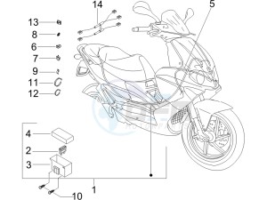 Runner 200 VXR 4t Race e3 (UK) UK drawing Main cable harness