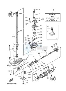 F25AMHS drawing PROPELLER-HOUSING-AND-TRANSMISSION-1