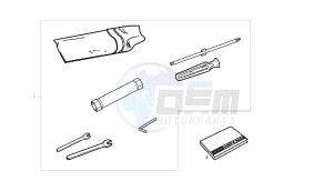 CROSS CITY - 125 CC 4T EU3 drawing ACCESSORIES