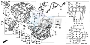 CB1000RAF CB1000R 2ED - (2ED) drawing CRANKCASE