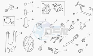 Griso V 1100 IE IE drawing Specific tools I