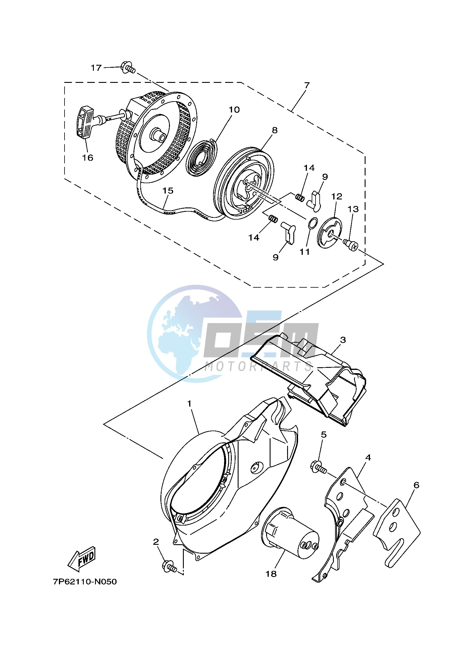 AIR SHROUD & STARTER