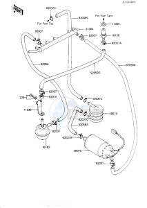 ZN 1300 A [VOYAGER] (A5-A6) [VOYAGER] drawing FUEL PUMP