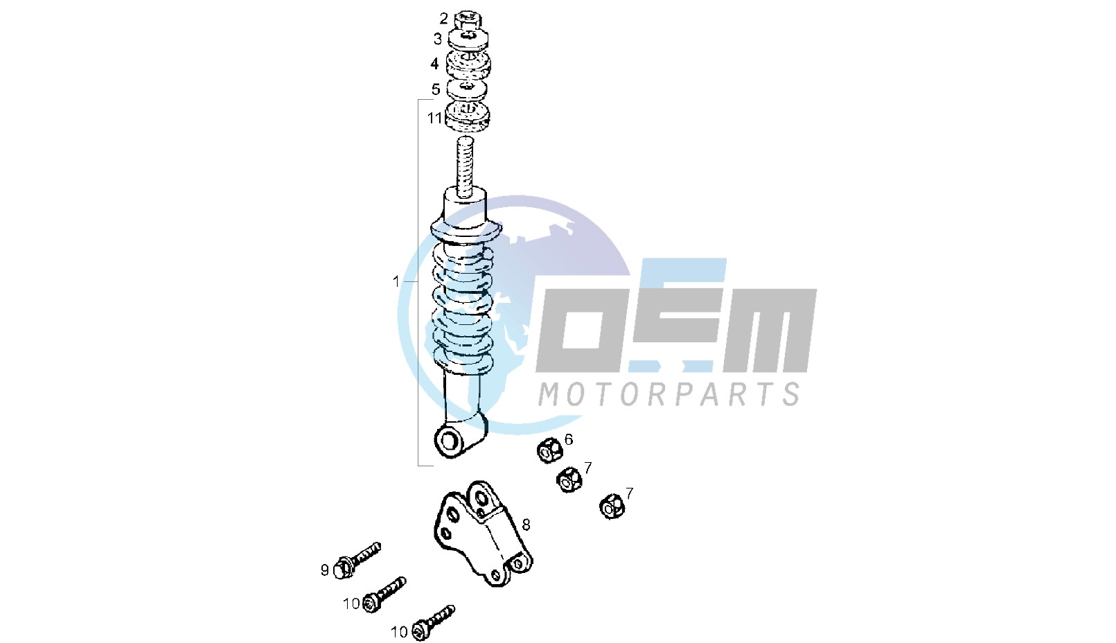 REAR SHOCK ABSORBER