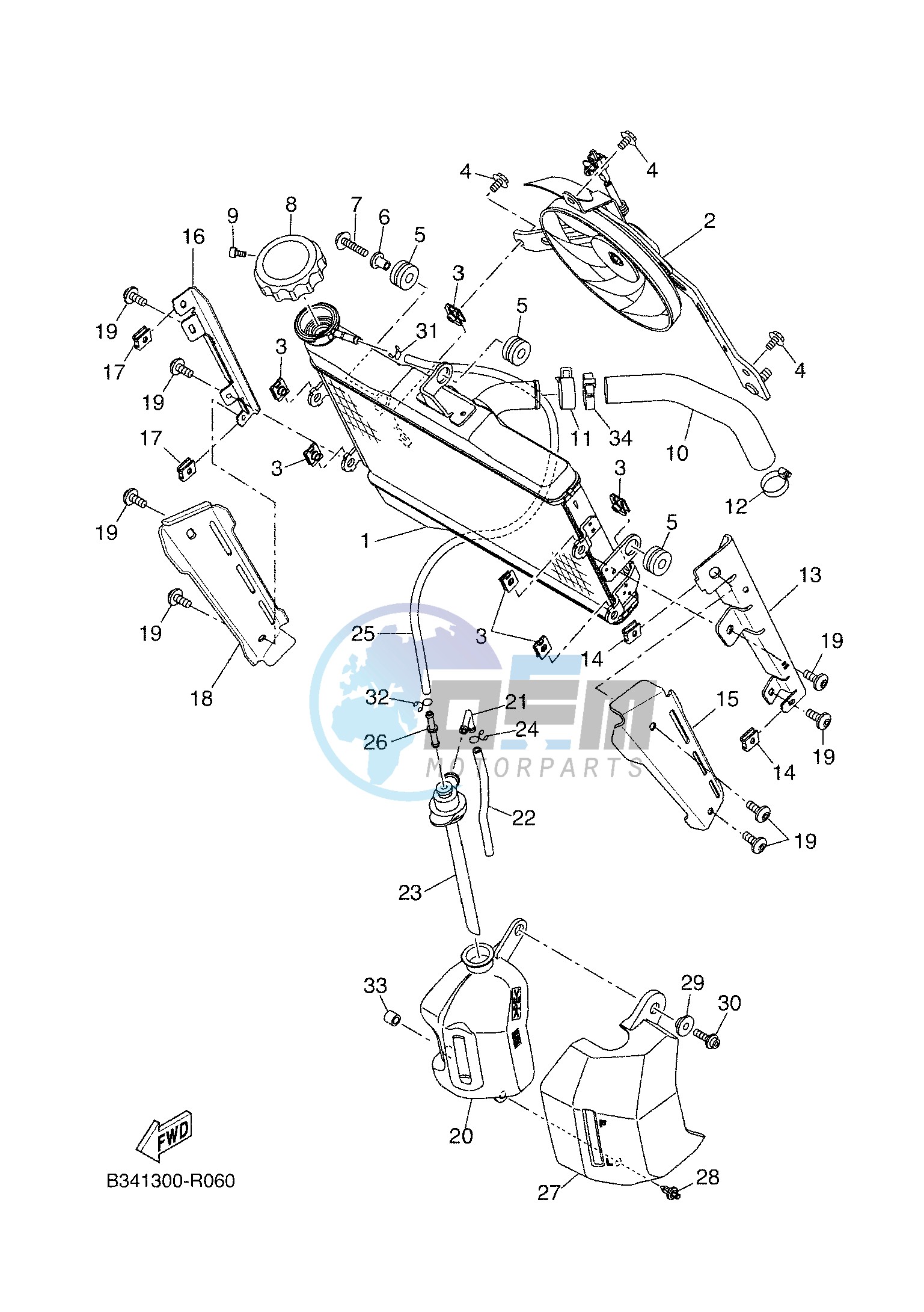 RADIATOR & HOSE