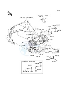 ZG 1400 A [CONCOURS 14 ABS] (8F-9F) A9F drawing HEADLIGHT-- S- -