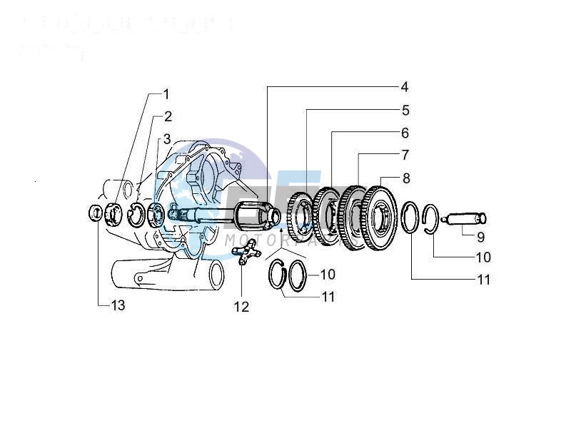 Rear transmission