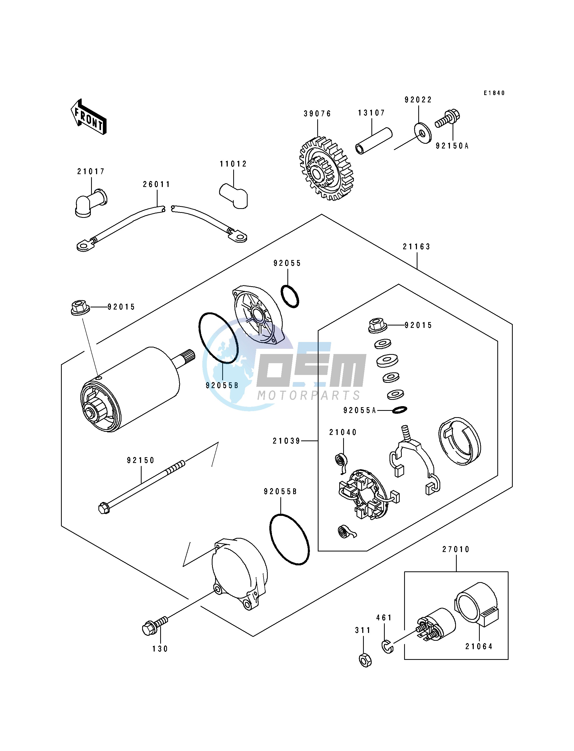 STARTER MOTOR