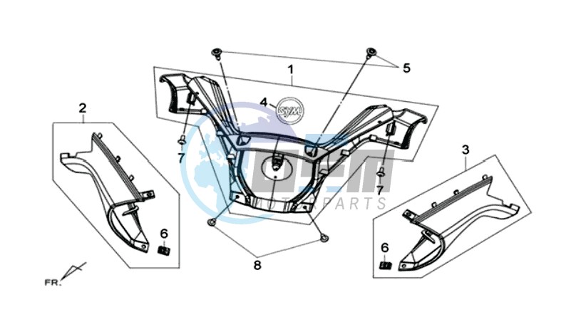 COWLING HANDLEBAR