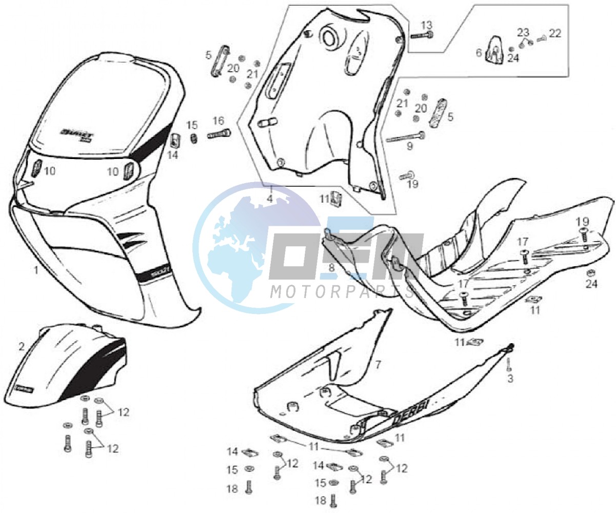 Front body (Positions)