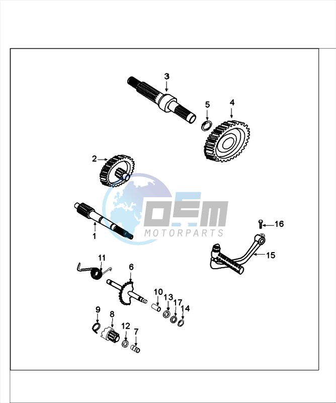 GEARBOX AND KICKSTART